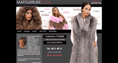 Desktop Screenshot of mafourrure.com